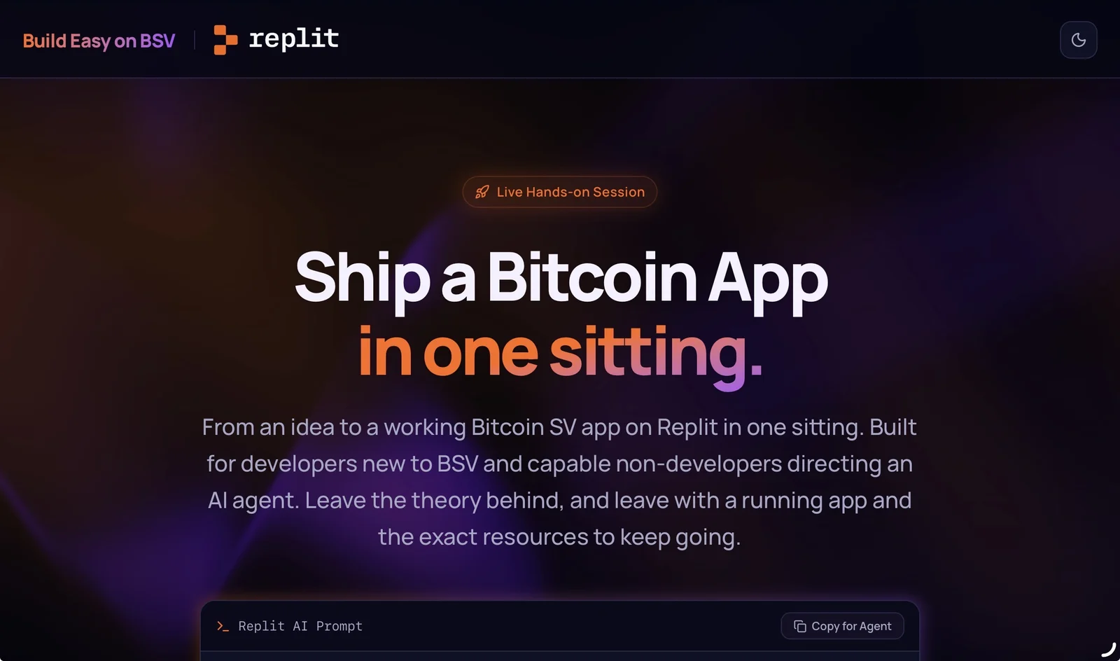 Build Easy on BSV project preview