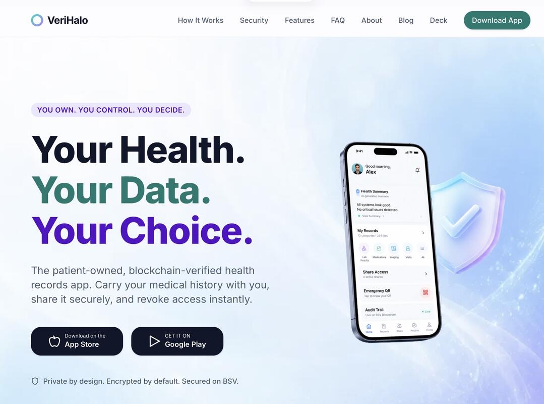 VeriHalo project preview